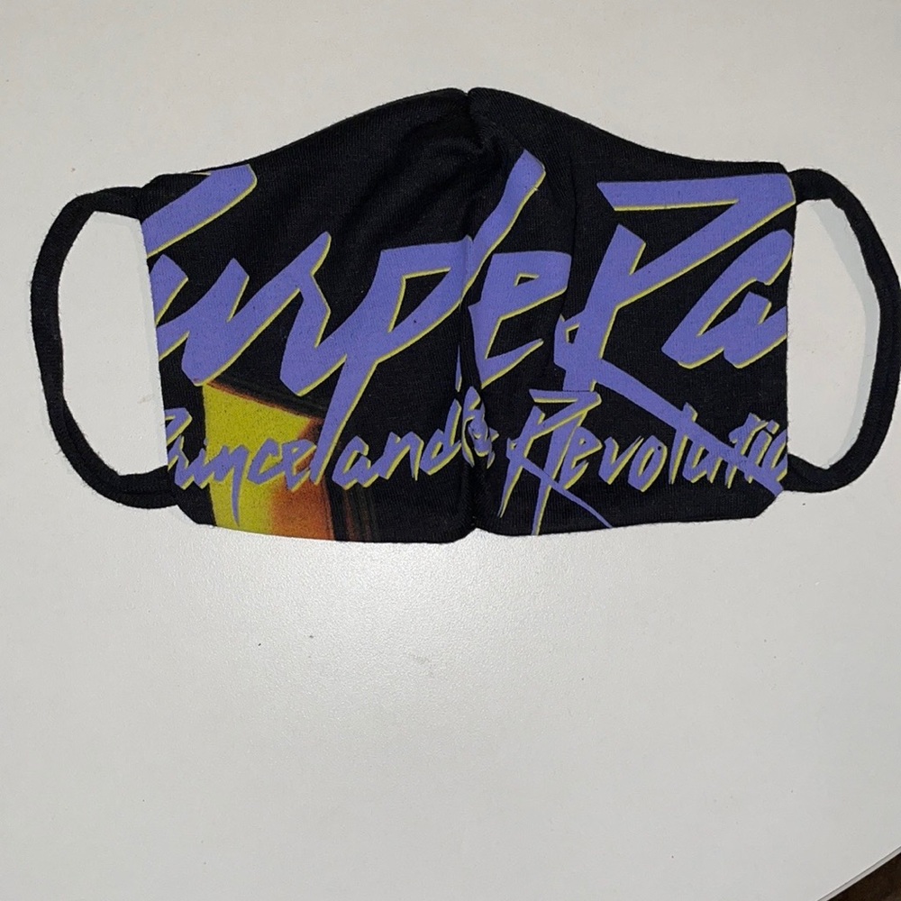 ”Send Ur Price?” Handmade “Purple Rain” Face Mask☔️💜☔️